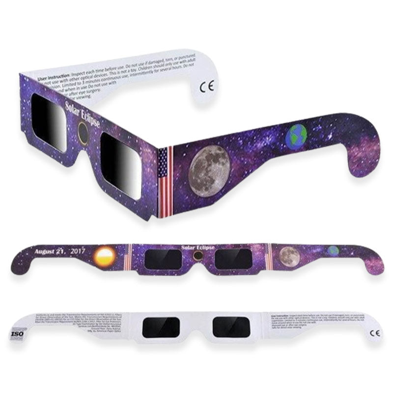 👀 Sonnenfinsternisbrillen mit ISO-Zertifizierung👓