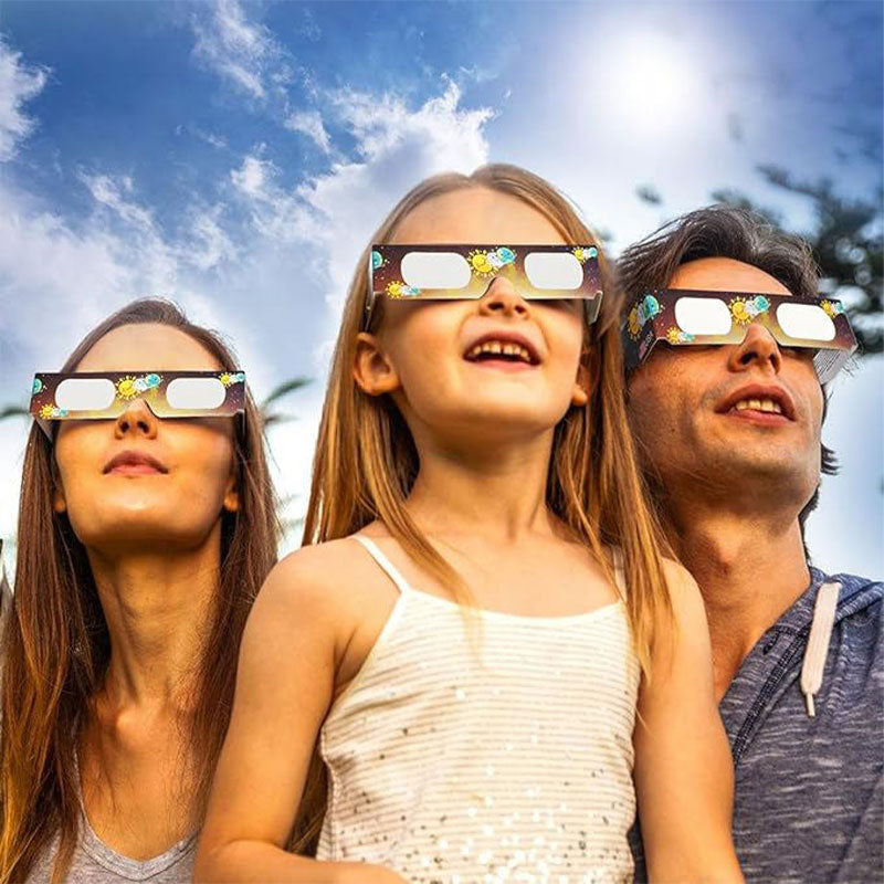 👀 Sonnenfinsternisbrillen mit ISO-Zertifizierung👓