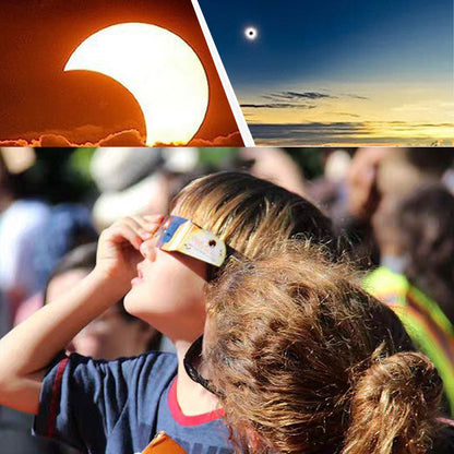 👀 Sonnenfinsternisbrillen mit ISO-Zertifizierung👓