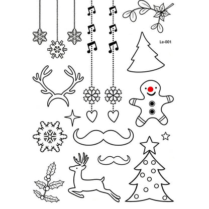 📢📢 JETZT 50 % RABATT!! ⏰Leuchtende Halloween-Tattoos für Kinder – Wasserfeste Cartoon-Glow-Sticker