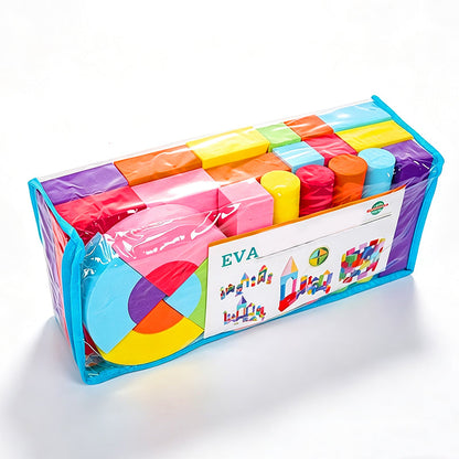 ⏳Zeitlich begrenzter 50% Rabatt⏰ Kinder Weiches EVA-Schaum Bausteine Set🏰