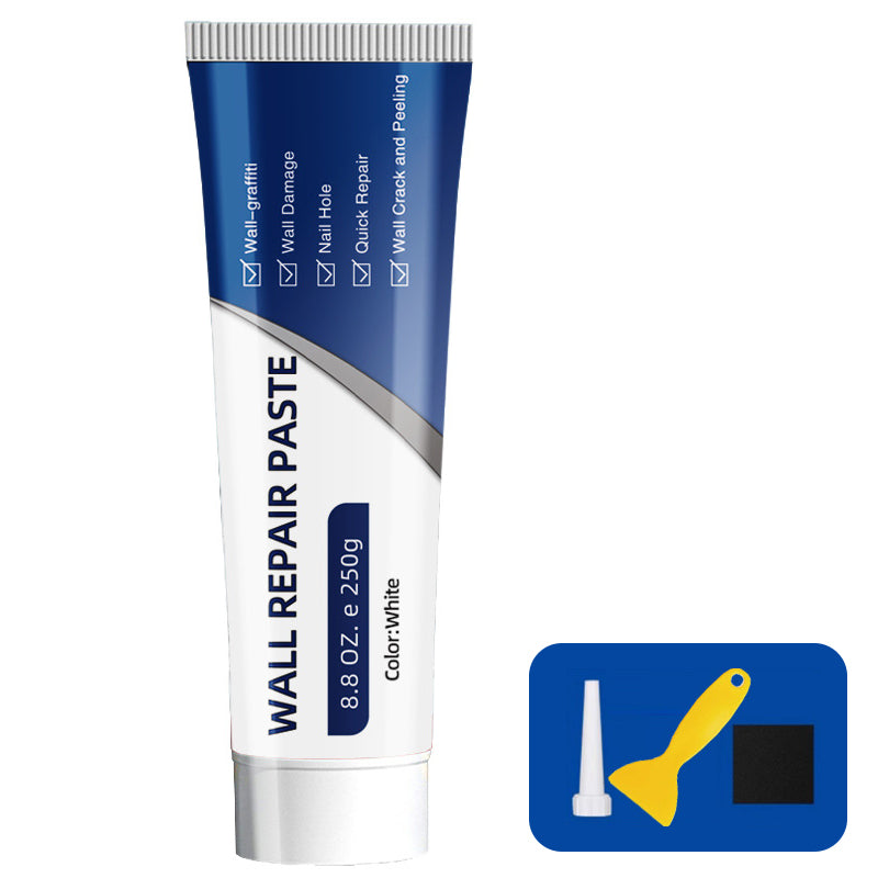 🏠 50% RABATT JETZT! 🛡️ Wasserdichte Wandreparaturpaste – Füllt Risse schnell, glatte weiße Oberfläche & DIY-freundlich – Perfekt für schnelle Ausbesserungen ohne Fachmann ✨