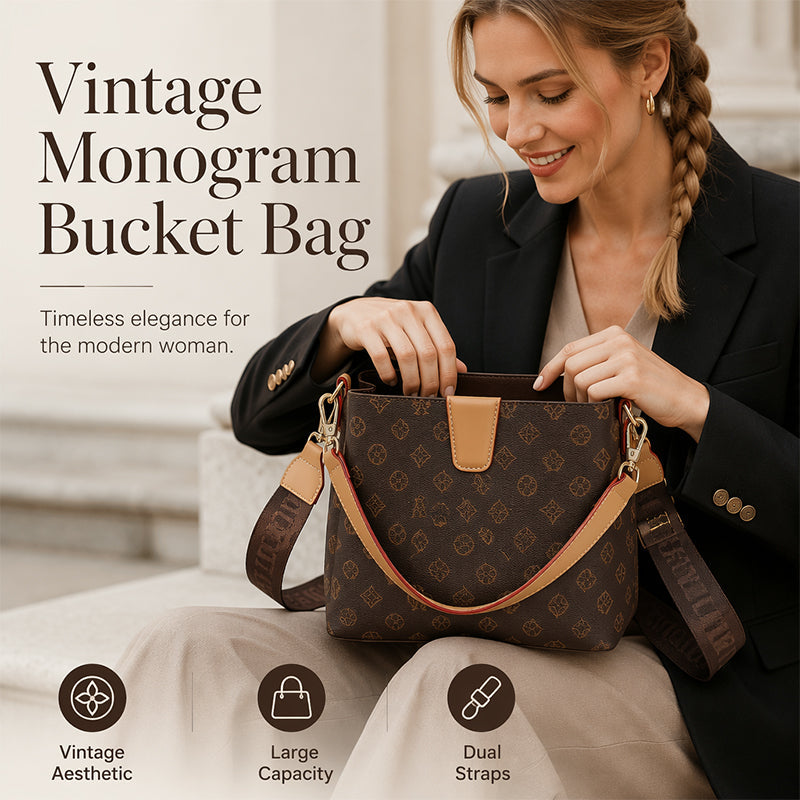👜 50% RABATT JETZT! ✨ Damen Bucket Bag – Kompakt, Kordelzugverschluss & vielseitiger Stil – Perfekt für mühelos elegante Looks von Tag bis Nacht 🌙