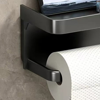 🔥Solange der Vorrat reicht 40 % Rabatt!🎉Wandmontierter Toilettenpapierhalter mit Ablage