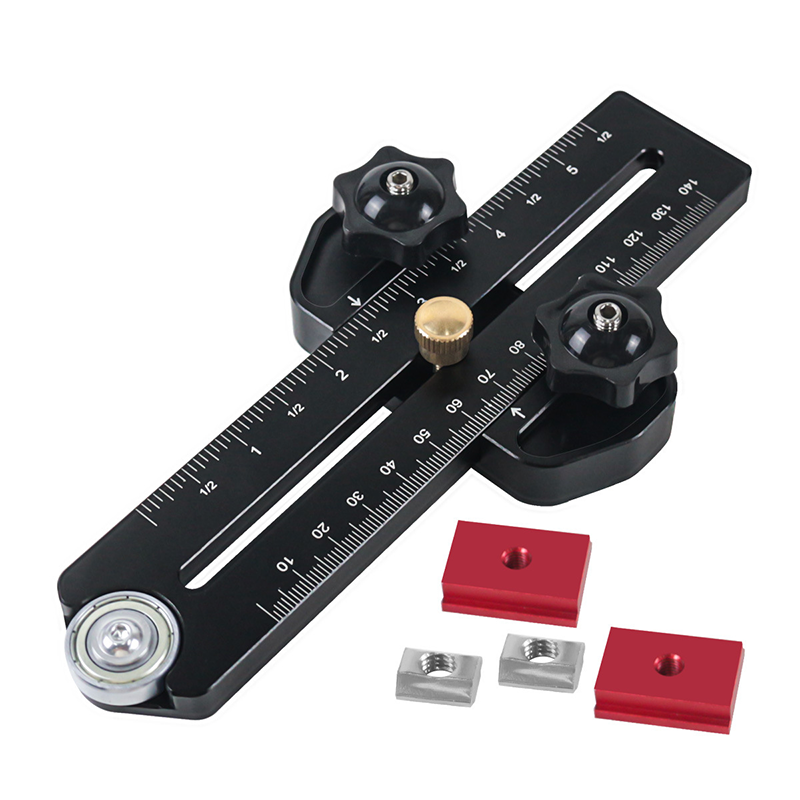 🔧 2026 Sale – Über 58.900 verkauft! ⚙️ Portabler Schwarzer Präzisions-Tischkreissägen-Anschlag