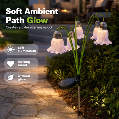 ⏳BEFRISTETES ANGEBOT – 50 % RABATT⏰Solar-Blumenleuchten, Gartendekoration für den Außenbereich💐💡