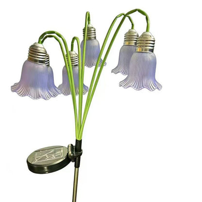 ⏳BEFRISTETES ANGEBOT – 50 % RABATT⏰Solar-Blumenleuchten, Gartendekoration für den Außenbereich💐💡