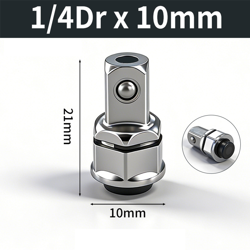 📢📢40% RABATT !!⏰CR-V Stahl Ratschenschlüssel-Adapter Steckschlüssel-Konverter-Set