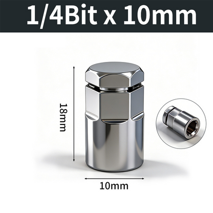 📢📢40% RABATT !!⏰CR-V Stahl Ratschenschlüssel-Adapter Steckschlüssel-Konverter-Set