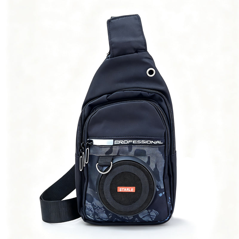 📢📢40% RABATT !!⏰Tragbare Bluetooth-Lautsprechertasche mit LED-Beleuchtung