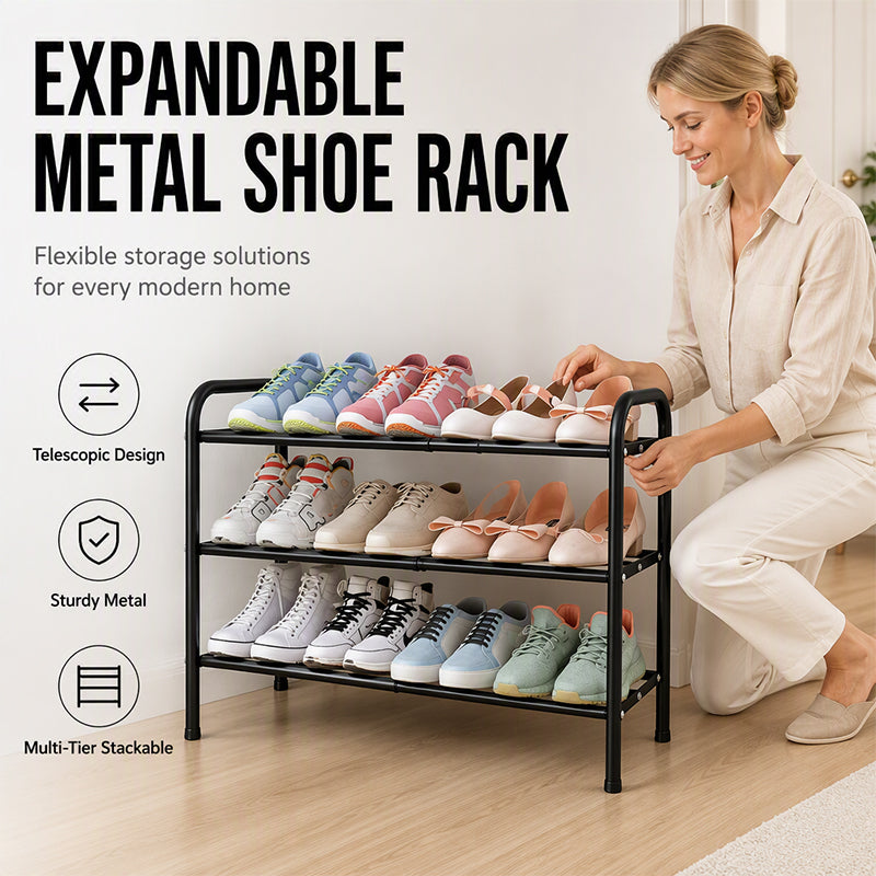 🔥Solange der Vorrat reicht 40 % Rabatt!🎉Erweiterbares Schuhregal