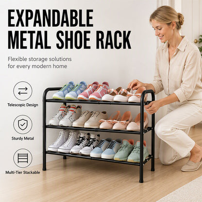 🔥Solange der Vorrat reicht 40 % Rabatt!🎉Erweiterbares Schuhregal
