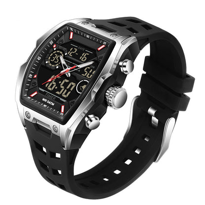 ⌚ Herren Dual-Display Sportuhr mit Leuchtzifferblatt 🏃