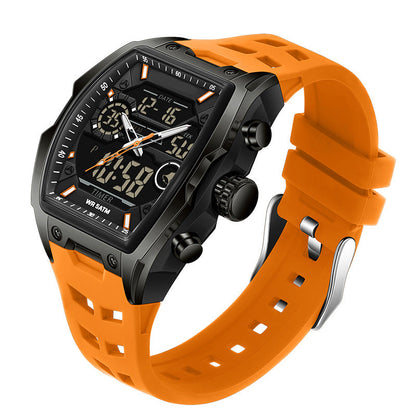 ⌚ Herren Dual-Display Sportuhr mit Leuchtzifferblatt 🏃