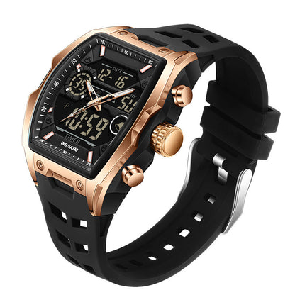 ⌚ Herren Dual-Display Sportuhr mit Leuchtzifferblatt 🏃