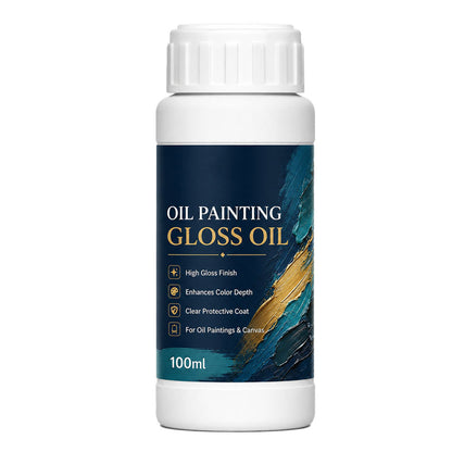 🎨 ZEITLICH BEGRENZT 50% RABATT! 💧 Glanzlack für Ölgemälde – Professioneller Hochglanz, intensiviert Farbtiefe & schützt Kunstwerke ✨
