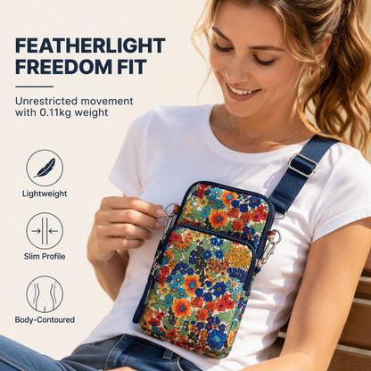 🔥Solange der Vorrat reicht 40 % Rabatt!🎉Sport-Armband & Umhängetasche mit Print