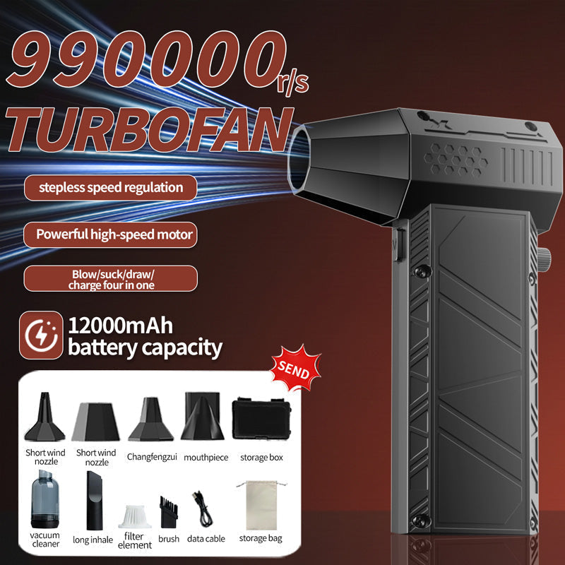 💨 JETZT 50% RABATT! 🔧 4-in-1 Kabelloser Elektro-Staubbläser & Staubsauger – Doppelfunktion, starke Saugleistung & kabellos – Reinigt Staub & Schmutz aus Elektronik & engen Stellen 🧹