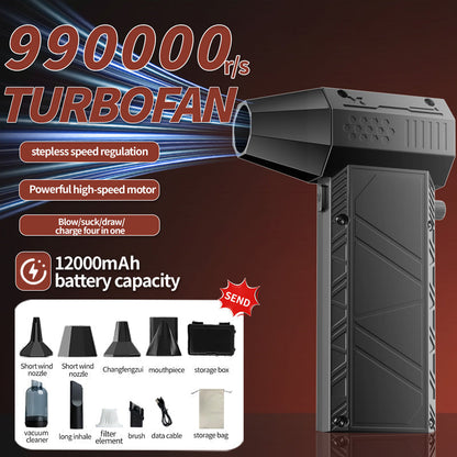 💨 JETZT 50% RABATT! 🔧 4-in-1 Kabelloser Elektro-Staubbläser & Staubsauger – Doppelfunktion, starke Saugleistung & kabellos – Reinigt Staub & Schmutz aus Elektronik & engen Stellen 🧹