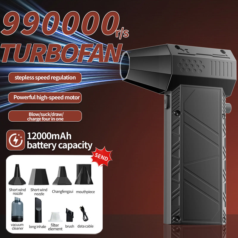 💨 JETZT 50% RABATT! 🔧 4-in-1 Kabelloser Elektro-Staubbläser & Staubsauger – Doppelfunktion, starke Saugleistung & kabellos – Reinigt Staub & Schmutz aus Elektronik & engen Stellen 🧹
