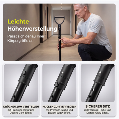 🔥Solange der Vorrat reicht 40 % Rabatt!🎉Verstellbarer Stehstützstock für ältere Menschen