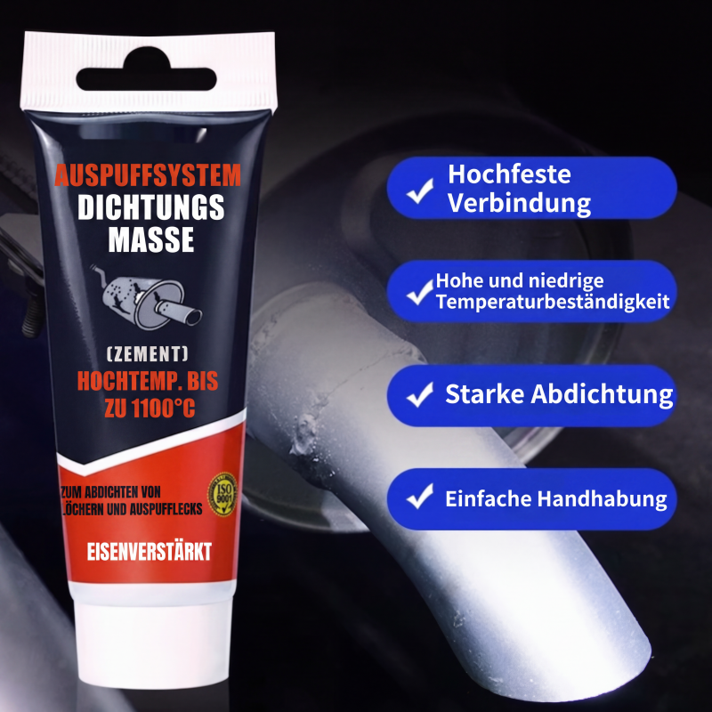 📢📢50% RABATT !!⏰Hitzebeständiger Klebstoff für Auspuffreparaturen