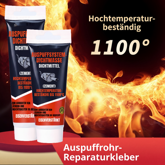 📢📢50% RABATT !!⏰Hitzebeständiger Klebstoff für Auspuffreparaturen