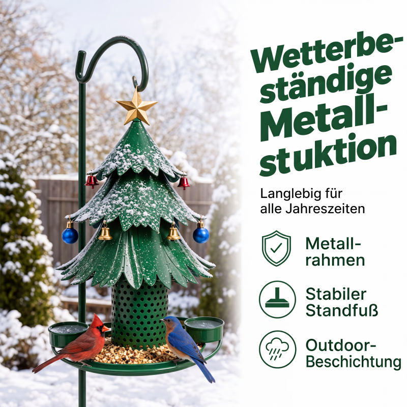 🔥Solange der Vorrat reicht 40 % Rabatt!🎉Weihnachtlicher Baum-Vogelfutterspender