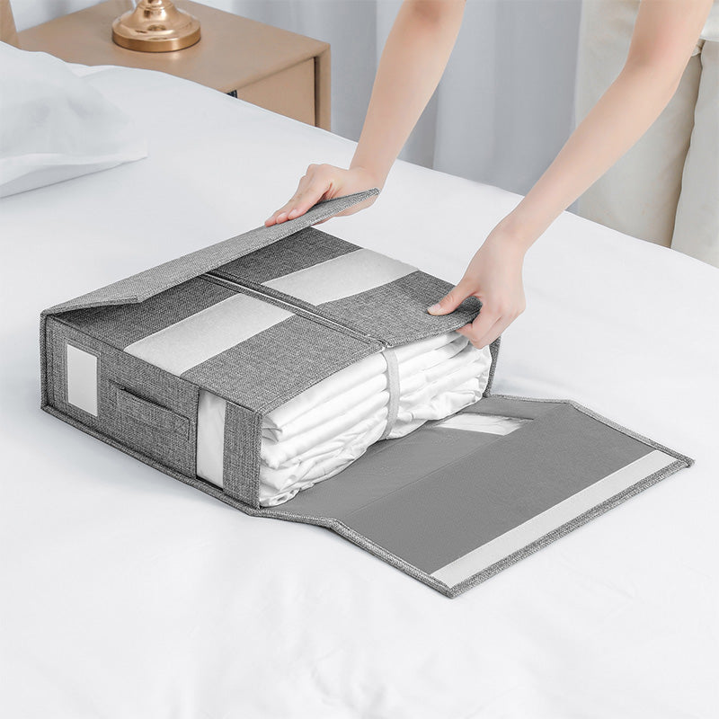 🔥Solange der Vorrat reicht 40 % Rabatt!🎉Das perfekte Geschenk – Faltbarer Bettwäsche-Organizer