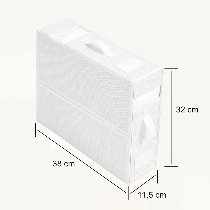🔥Solange der Vorrat reicht 40 % Rabatt!🎉Das perfekte Geschenk – Faltbarer Bettwäsche-Organizer