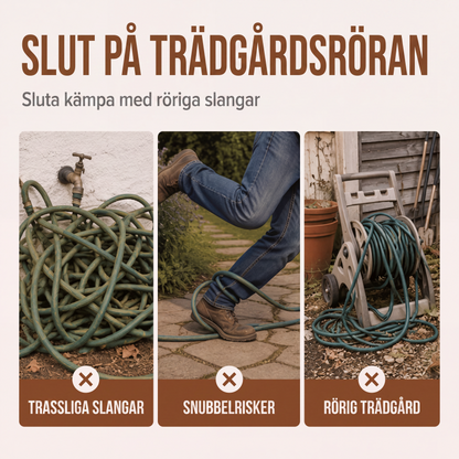 📢📢Jetzt bis zu 50% RABATT!! ⏰ Wandmontierter Gartenschlauchhalter aus Eisen
