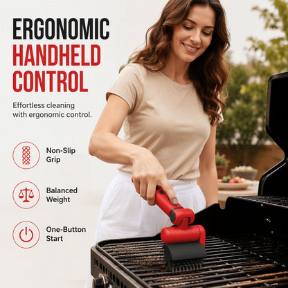 🍖🤲Akku-Reinigungsbürste für Elektro-Grills