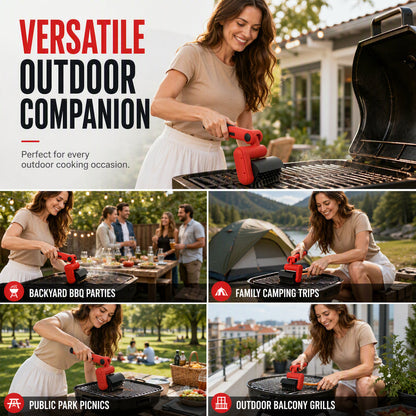 🍖🤲Akku-Reinigungsbürste für Elektro-Grills