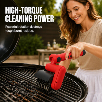 🍖🤲Akku-Reinigungsbürste für Elektro-Grills