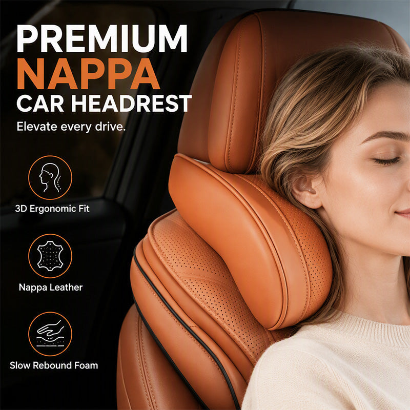 🚗💤 Schluss mit Müdigkeit beim Autofahren! Universelles Nackenstützkissen aus Memory-Schaum für die Kopfstütze im Auto, ergonomische Unterstützung für lange Autofahrten