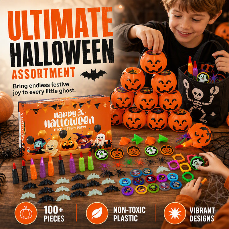 🔥Solange der Vorrat reicht – Jetzt bis zu 40% sparen!🎉Halloween Spielzeug-Set Party-Mitgebsel