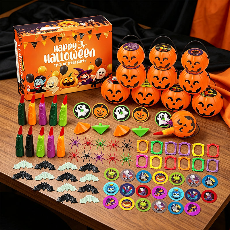 🔥Solange der Vorrat reicht – Jetzt bis zu 40% sparen!🎉Halloween Spielzeug-Set Party-Mitgebsel
