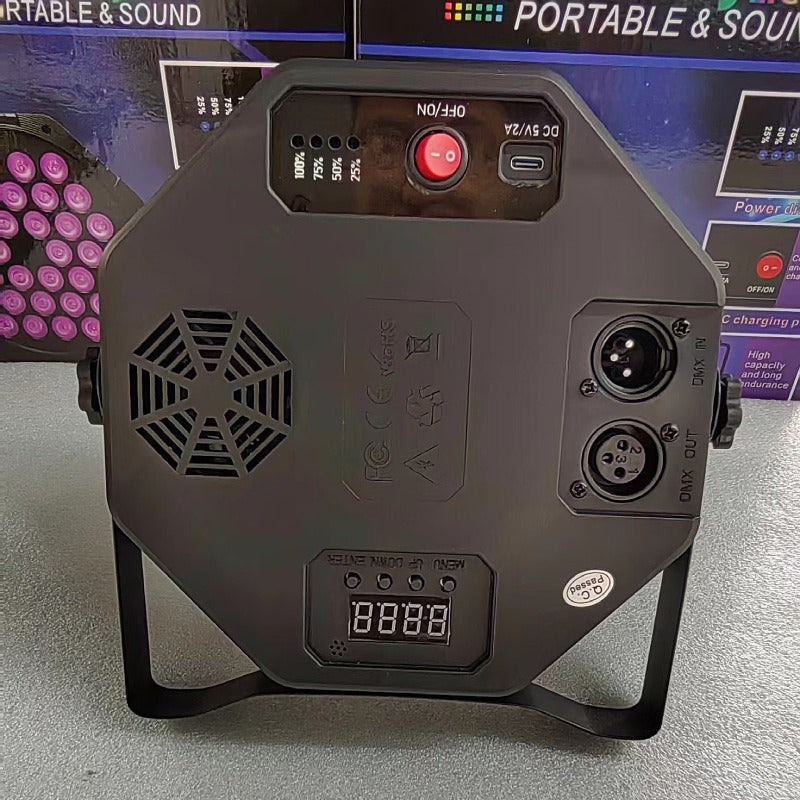 🔥Solange der Vorrat reicht 40 % Rabatt!🎉Sound-reaktives PAR-Licht