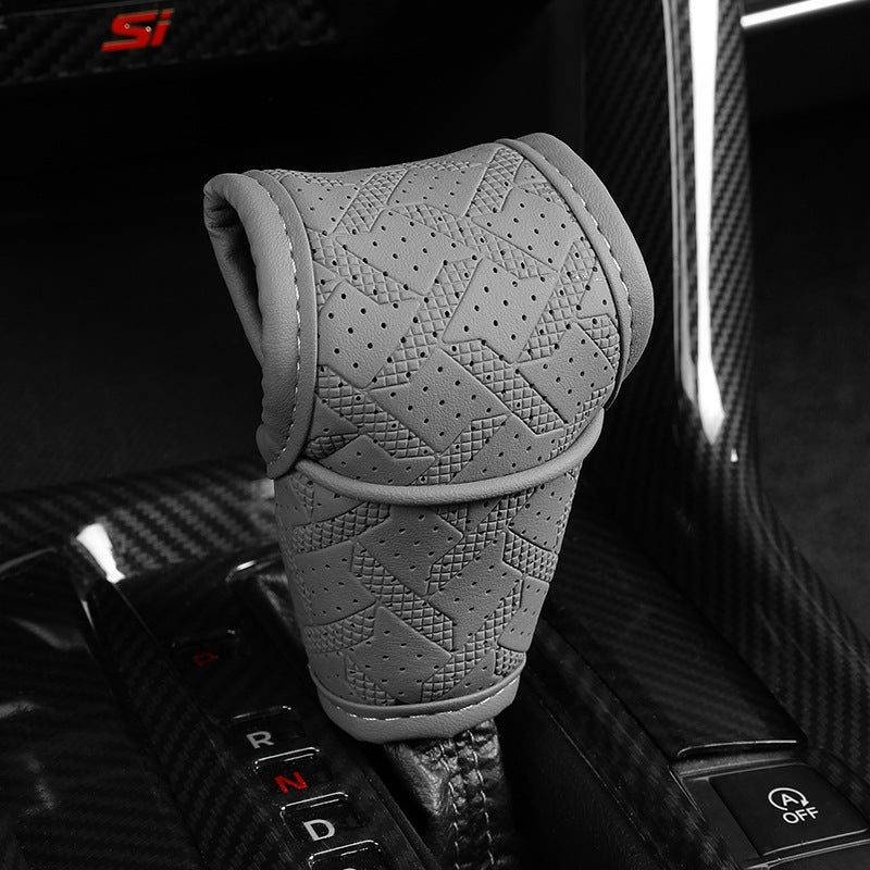 📢📢50% RABATT !!⏰Atmungsaktive Universal-Schaltknauf-Abdeckung fürs Auto