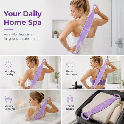 🎉 2026 Sale – Über 19.000 verkauft! 🧼 Lang & flexibel, erreicht jede Stelle – Keine unerreichbaren Stellen am Rücken mehr! 🚿
