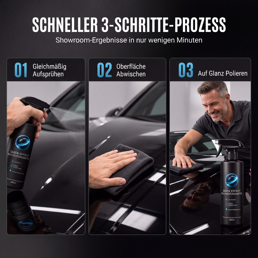 📢📢50% RABATT !!⏰Quick Shine Autolack-Sprühbeschichtung