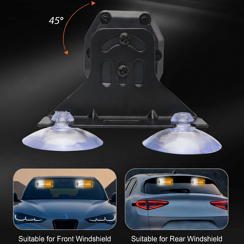 🚨 50% RABATT! 💡 Hochsichtbare LED-Blitzleiste – Warnblinklicht mit Stroboskop-Funktion – Ideal für Baustellen, Pannenhilfe & Sicherheit auf der Straße 🚧