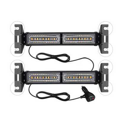 🚨 50% RABATT! 💡 Hochsichtbare LED-Blitzleiste – Warnblinklicht mit Stroboskop-Funktion – Ideal für Baustellen, Pannenhilfe & Sicherheit auf der Straße 🚧