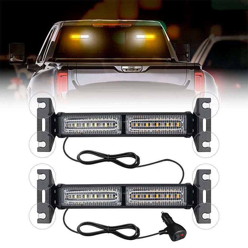 🚨 50% RABATT! 💡 Hochsichtbare LED-Blitzleiste – Warnblinklicht mit Stroboskop-Funktion – Ideal für Baustellen, Pannenhilfe & Sicherheit auf der Straße 🚧