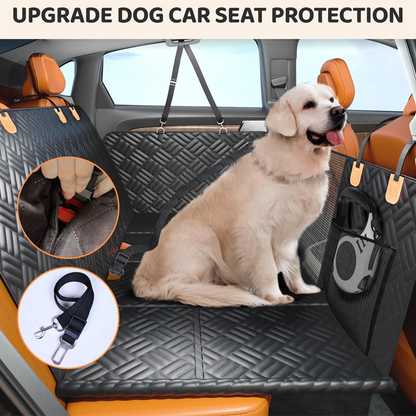 🎉 NUR FÜR KURZE ZEIT 50% RABATT! 🐾 Wasserdichte Hunde-Autositzschutzmatte – Vollflächiger Schutz vor Schmutzpfoten, Fell & Spritzern – Stabiler Acht-Panel-Boden 🚗