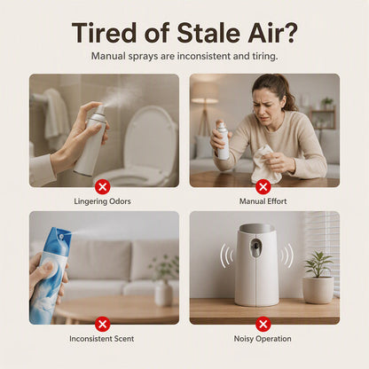 🌸💨 Intelligenter automatischer Duftdiffusor – Hebe deine Stimmung, einen Nebel nach dem anderen ✨