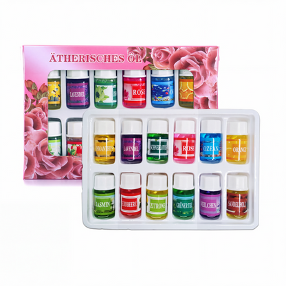 🎁🌺Der frische Duft hebt Ihre Stimmung! 🌷12er-Set wasserlösliche ätherische Öle