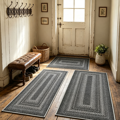 🔥Solange der Vorrat reicht 40 % Rabatt!🎉Eleganter gewebter Läufer-Teppich