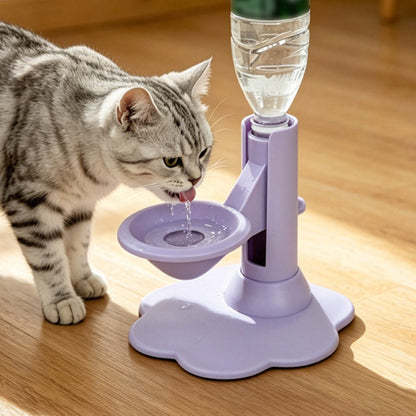 🐱 50% RABATT! 💧 Katzenwasserbrunnen mit verstellbarer Halswirbelsäule – 3-stufig höhenverstellbar, rutschfest & automatische Nachfüllung – Für gesundes Trinken & mehr Komfort ✨