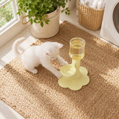 🐱 50% RABATT! 💧 Katzenwasserbrunnen mit verstellbarer Halswirbelsäule – 3-stufig höhenverstellbar, rutschfest & automatische Nachfüllung – Für gesundes Trinken & mehr Komfort ✨